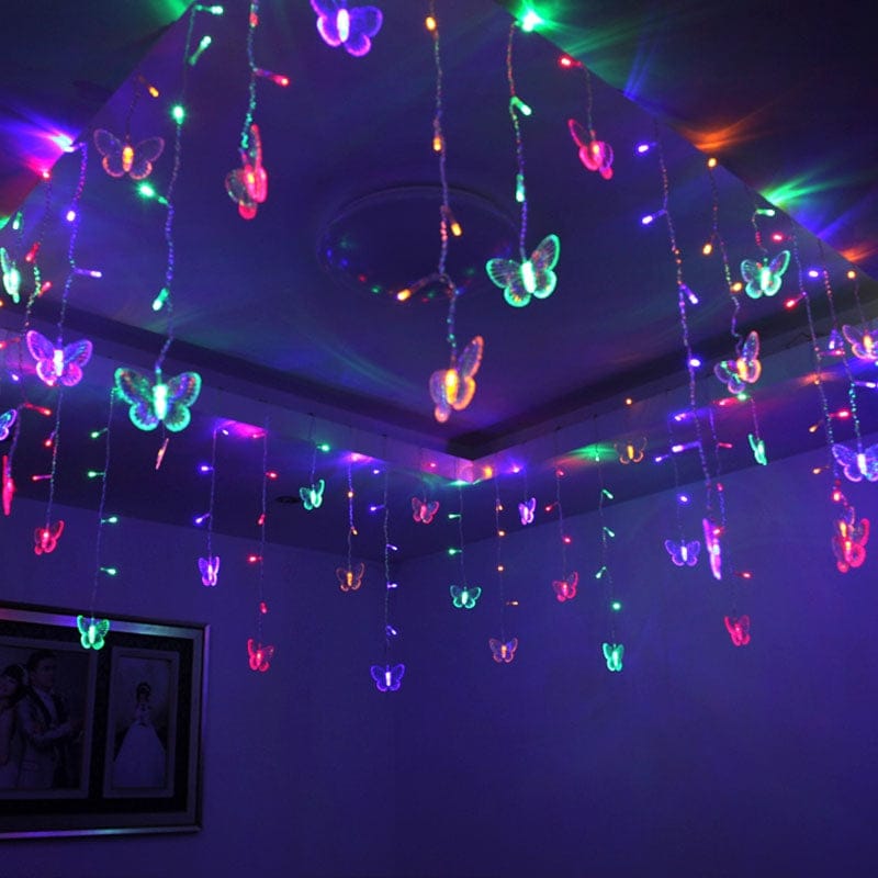Butterfly string light multiple color