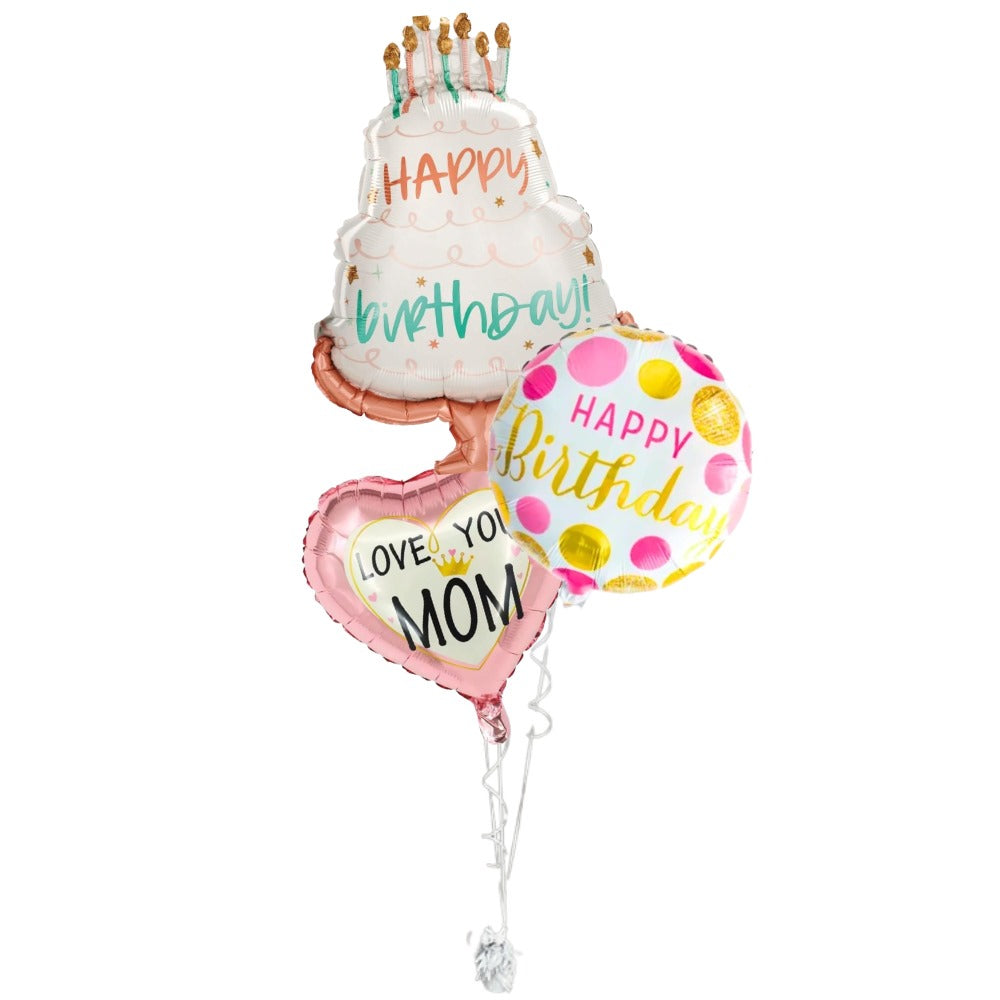 birthday mom helium bunch