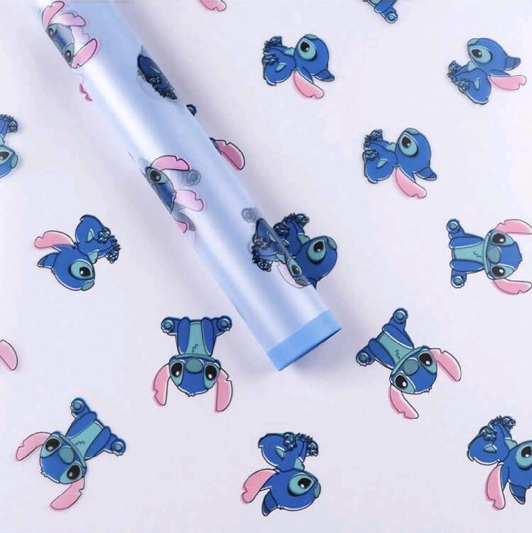 Lilo stitch gift wrapping sheet 1pc 56x56cm