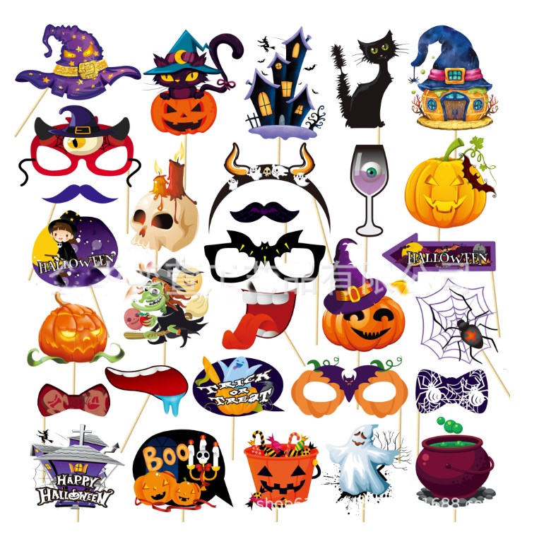 Halloween photo props