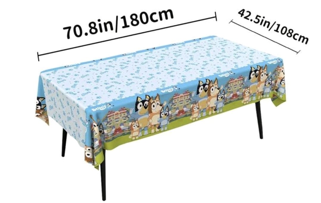 Bluey table cover