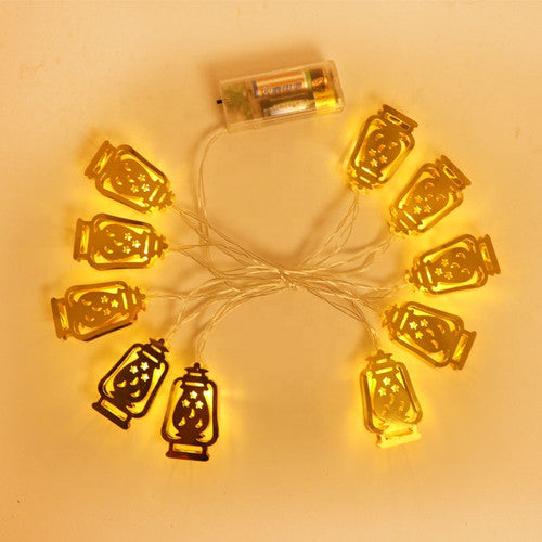 Arabic fanoos lantern string light