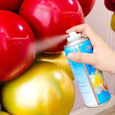 Balloon brightener spray