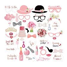 Photo props bridal hen party