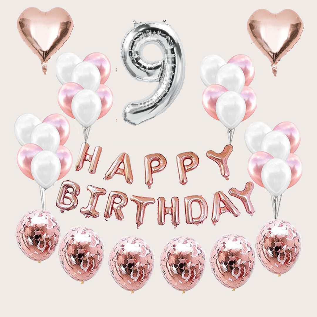 Rose gold decoration