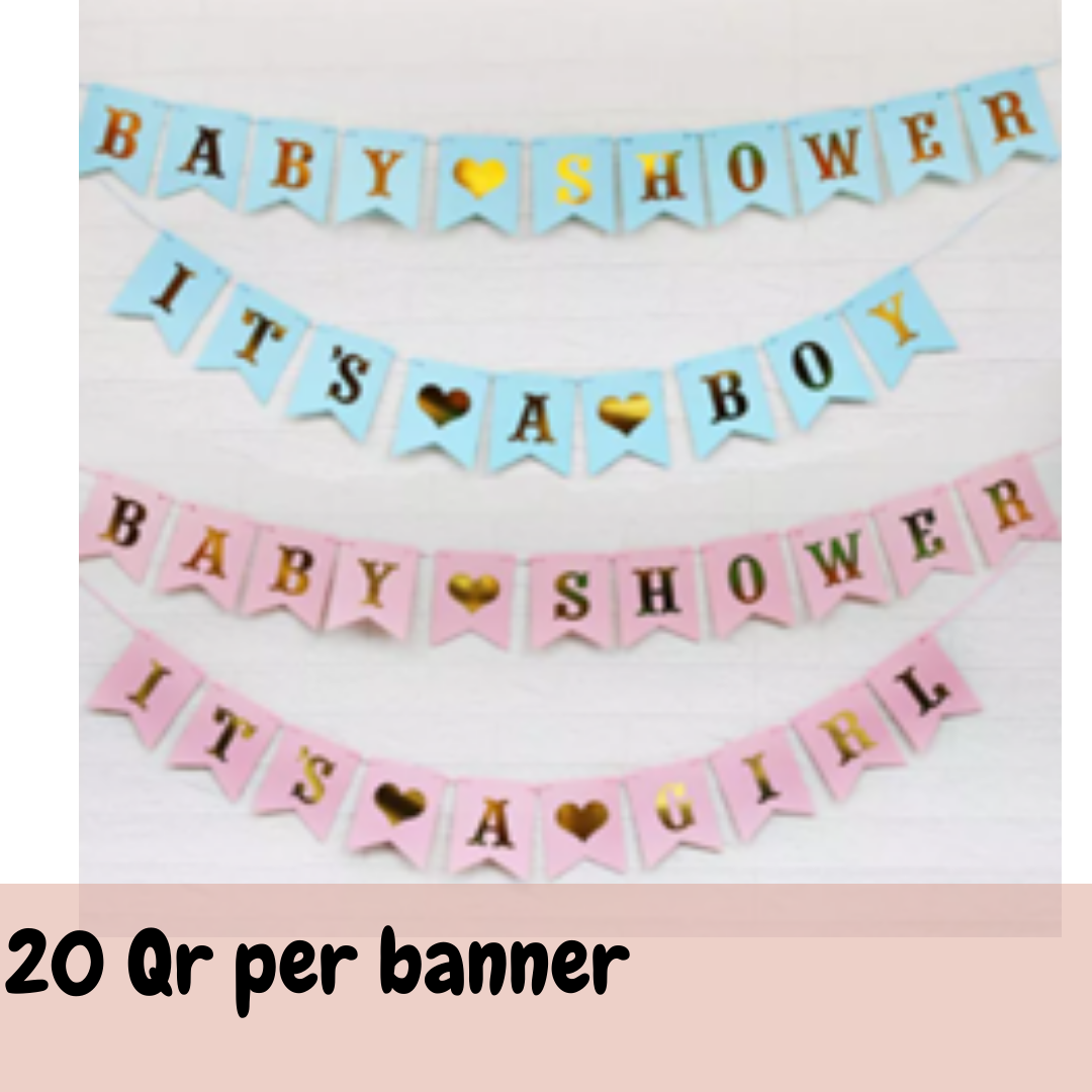 Baby Shower Banner