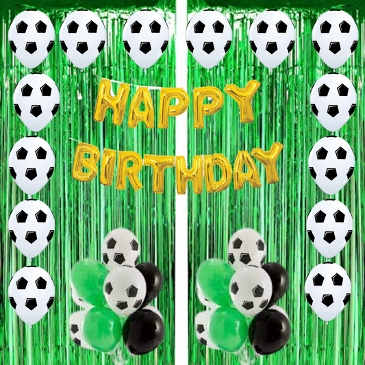 Football birthday decoration - soccer