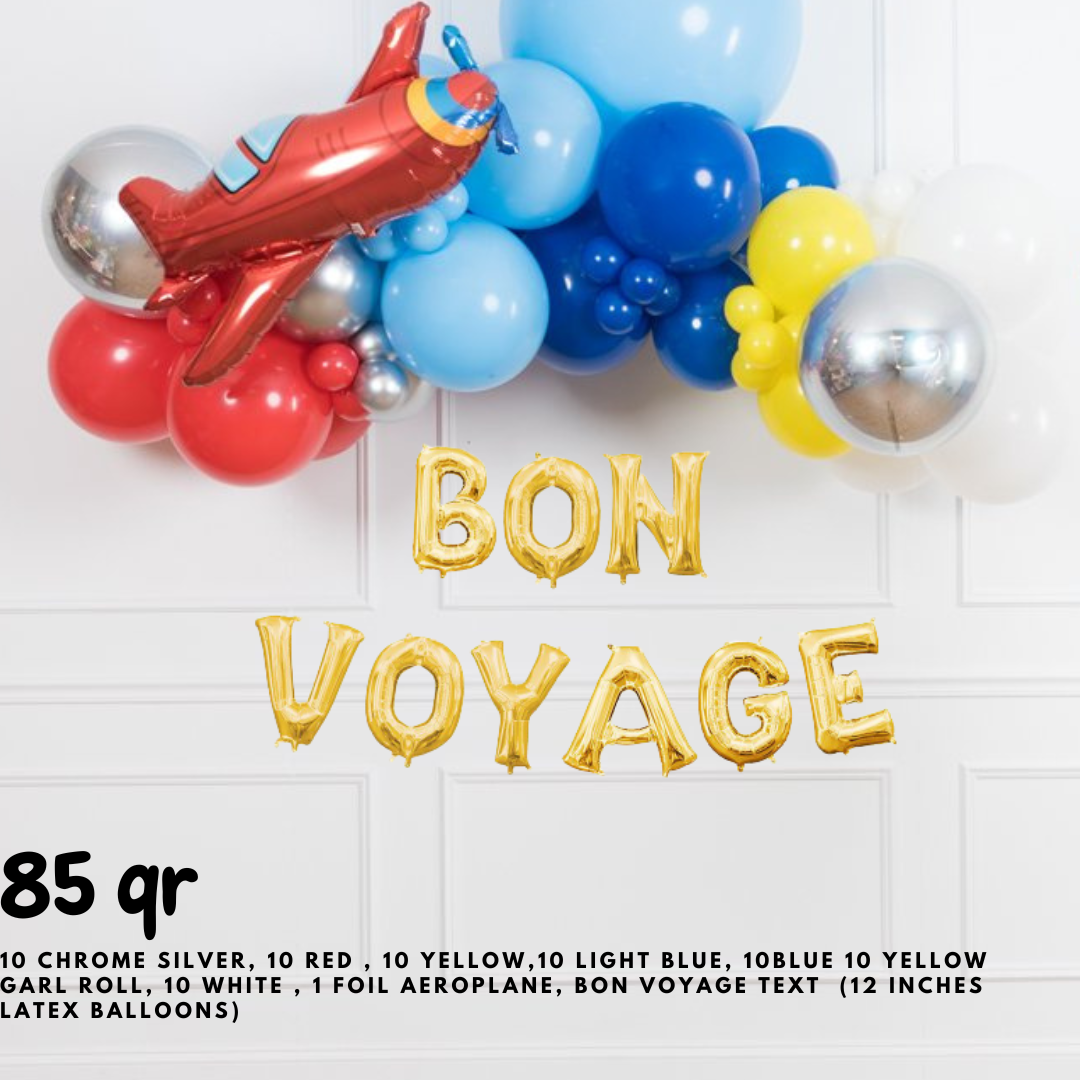 bon voyage decoration