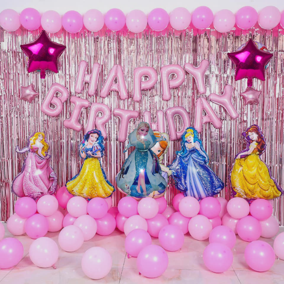 Disney princess balloon decoration set