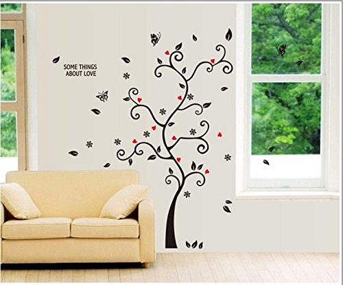 Tree wall paper photo frame decoration