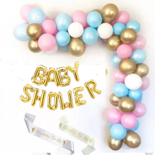 baby shower (gold / silver / rosegold )