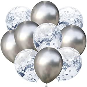 Silver chrome Balloons