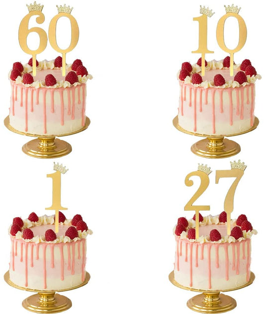 Number Cake toppers