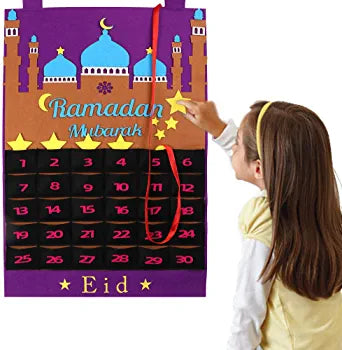 Ramadan advent count down calendar for kids