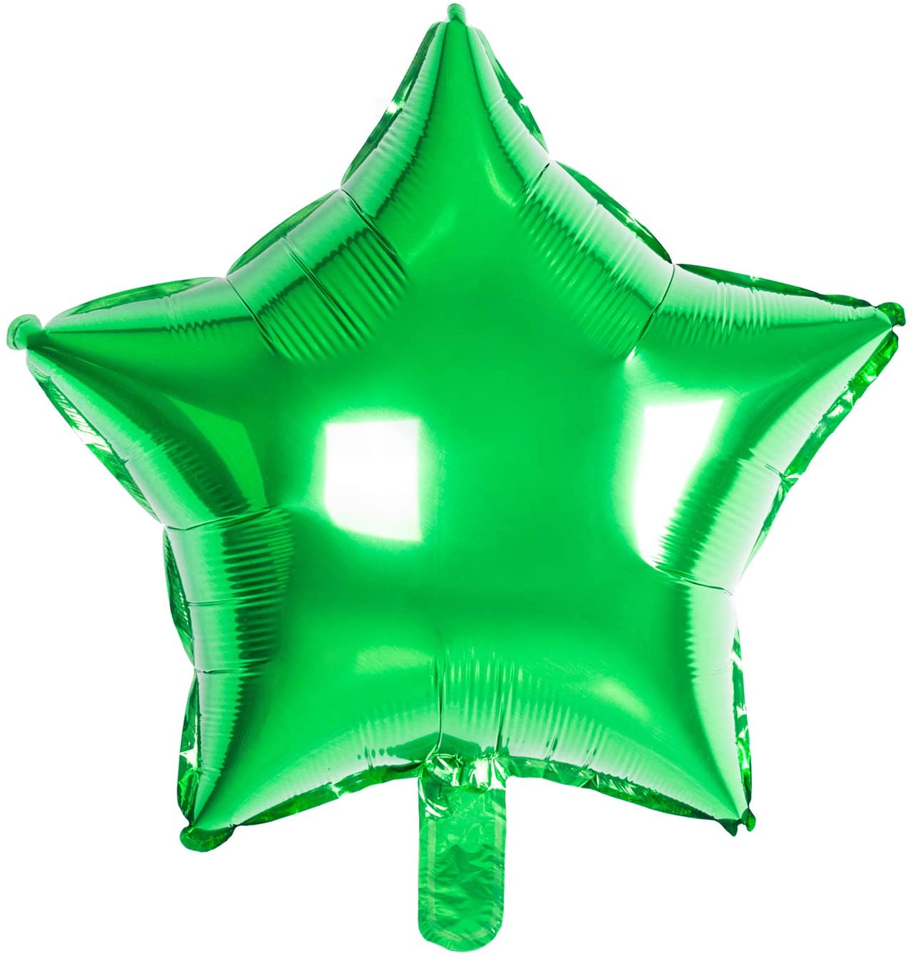 green Star Foil balloons