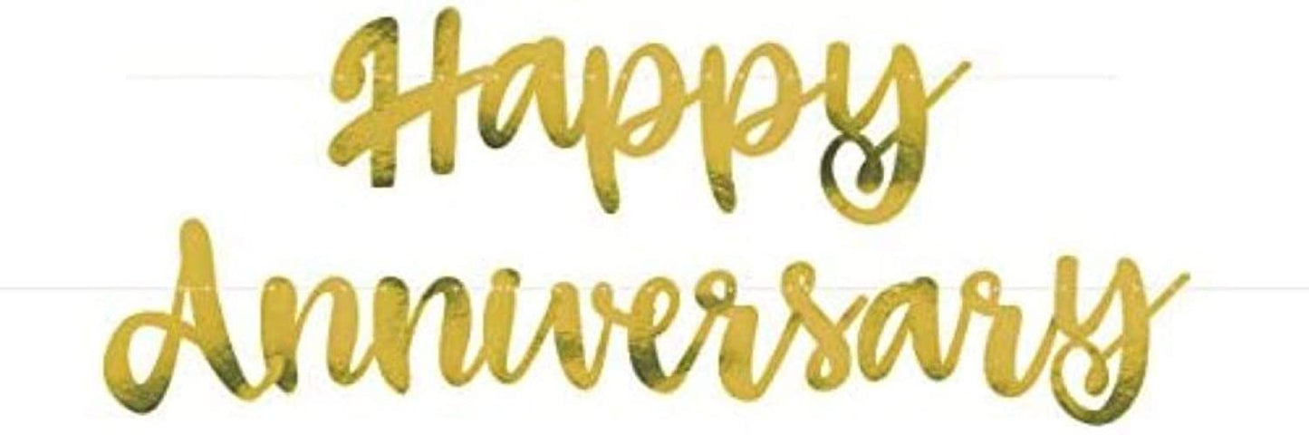 Happy Anniversary banner