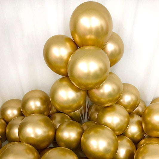gold chrome metallic Balloons