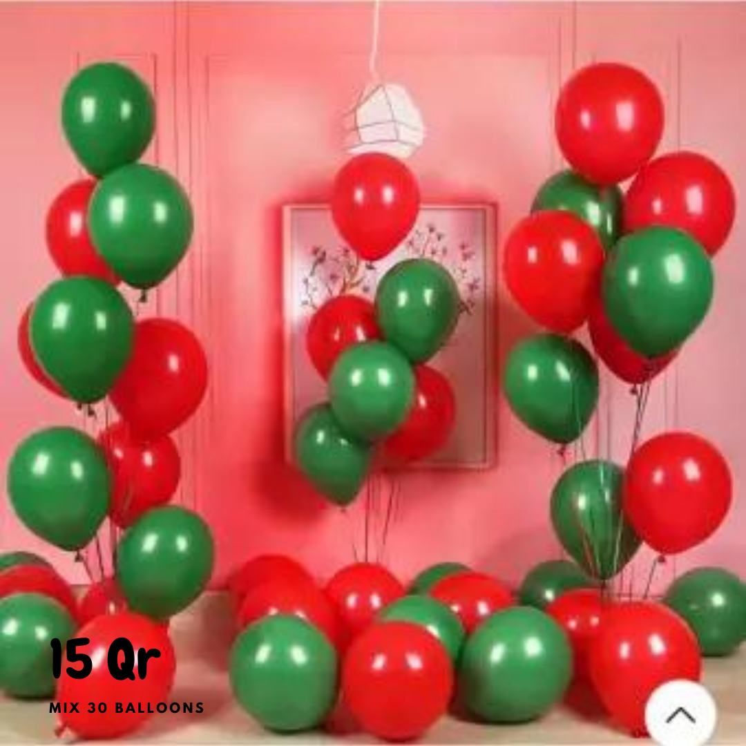 Christmas balloons decorations Party Oasis