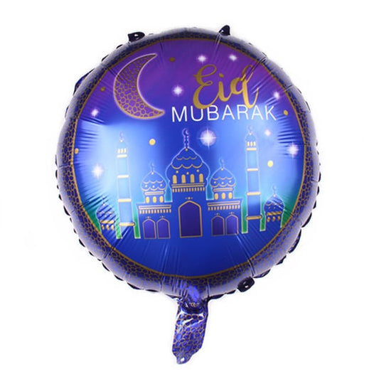 Eid Mubarak foil balloons