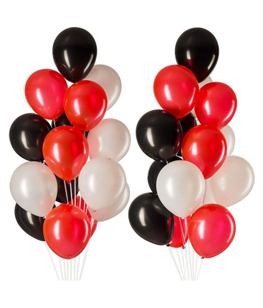 Mix combo red blackballoons