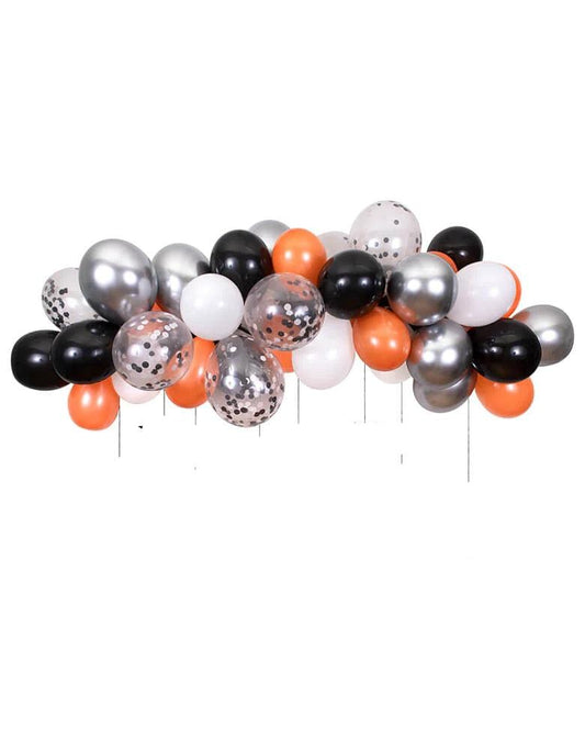 Halloween balloons garland