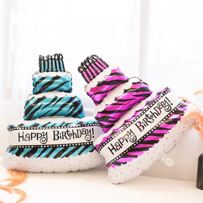 Birthday Cake Foil Balloon