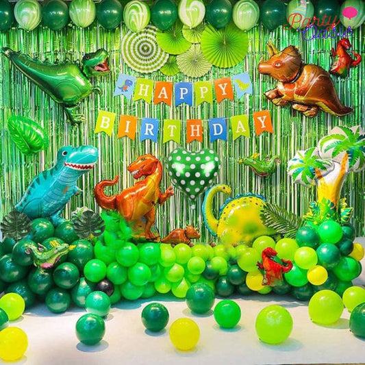 Dinosaur balloon decoration set