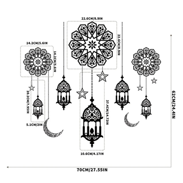 Arabic style Wall sticker