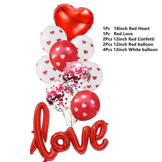 Valentines Day Decoration Balloon Love Letter