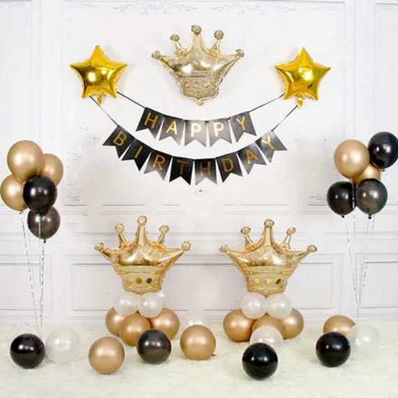 Prince Crown balloon decoration