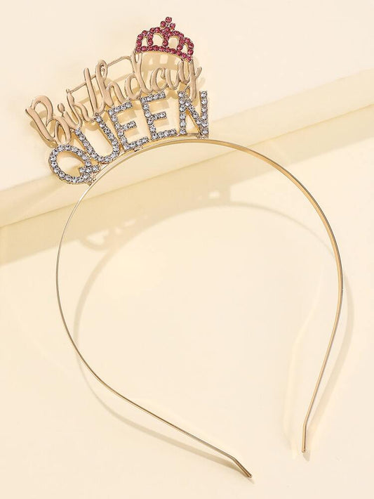 birthday queen crown Headband