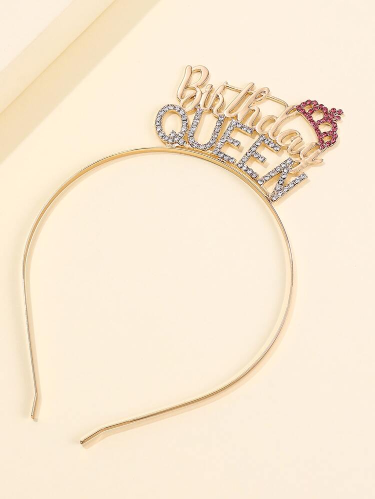 birthday queen crown Headband