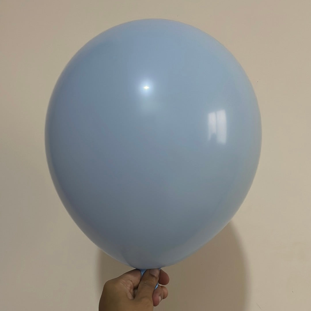 Pastel Macron latex balloon - blue