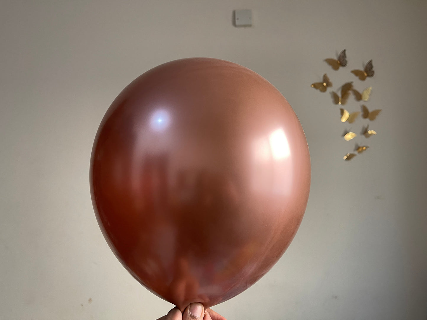 Rosegold chrome metallic Balloons