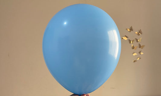 Sky blue balloon