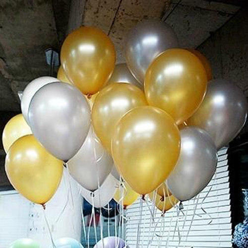 Pearl gold and pearl silver Balloons