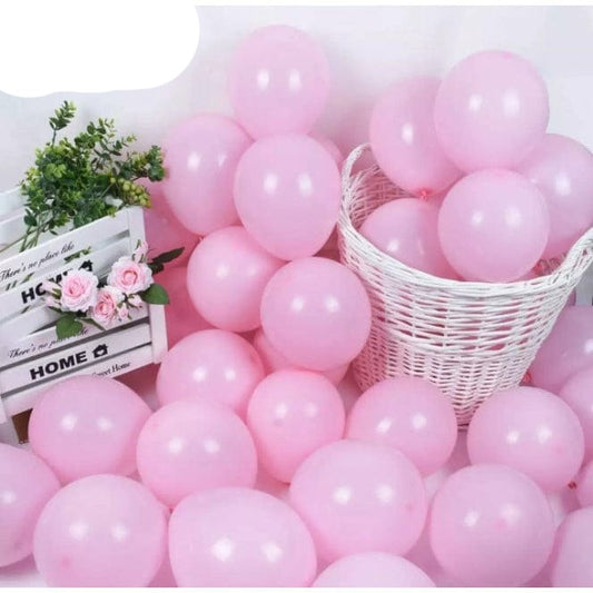 Pastel Macron latex balloon   - pink