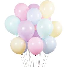 Pastel Balloons