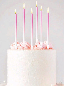 pink candles