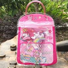 Unicorn back to school stationery set