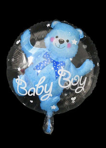 Teddy baby boy helium filled