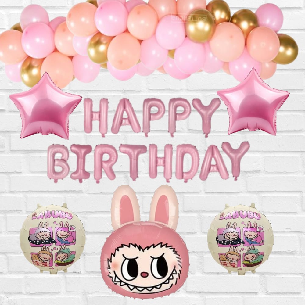 Labubu birthday decoration