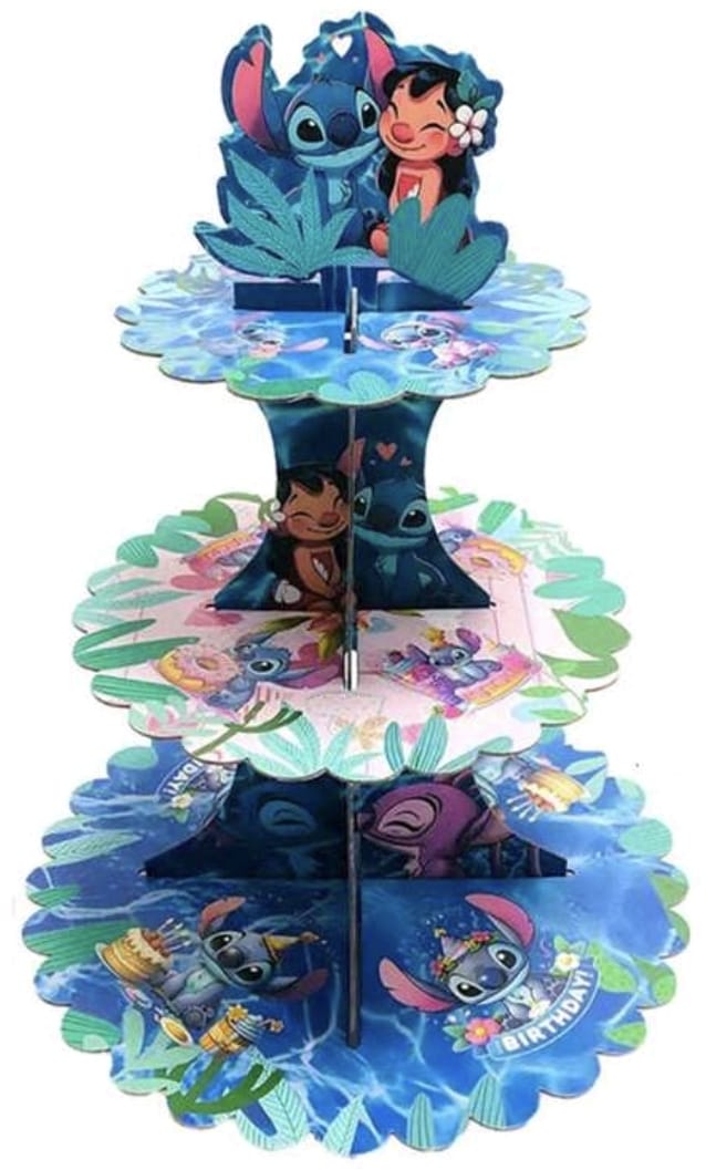 Lilo stitch cup cake stand