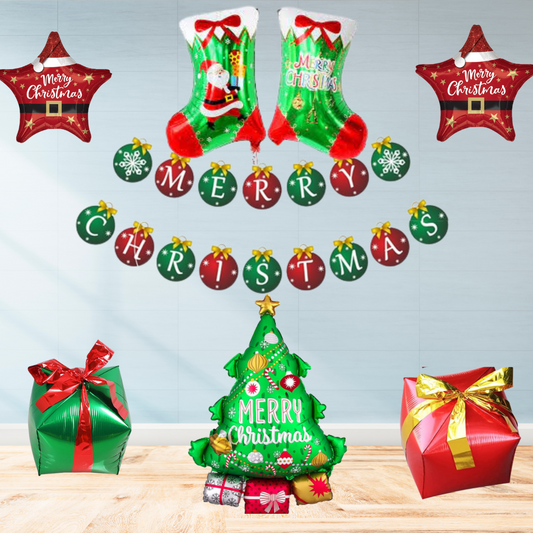 Christmas decorations set