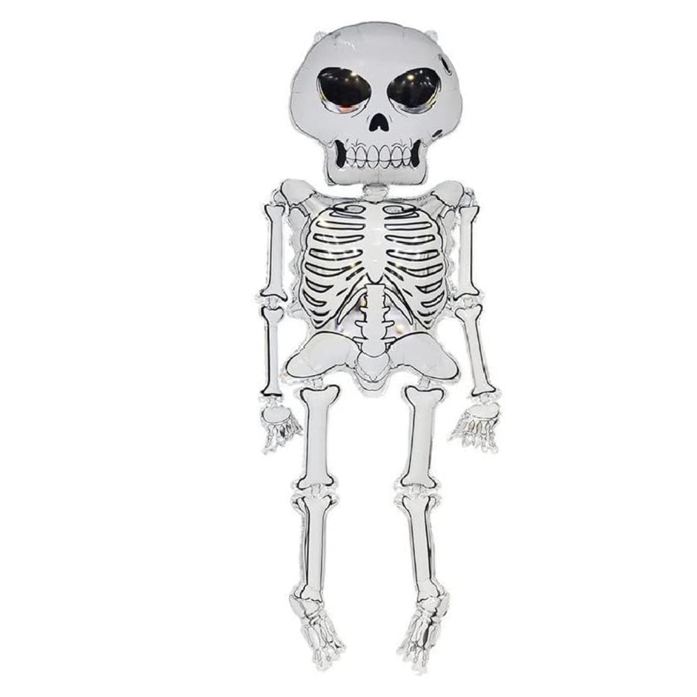 Spooky Skeleton Foil Balloon