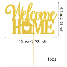 Welcome Home Cake Topper 1pc