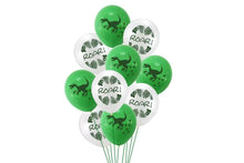 Dinosaur Printed Helium Balloons - Roar Dino Balloons 10pcs