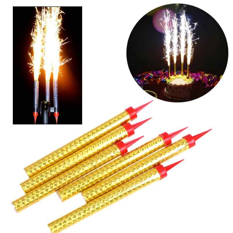 Sparkling Candles - 6pcs