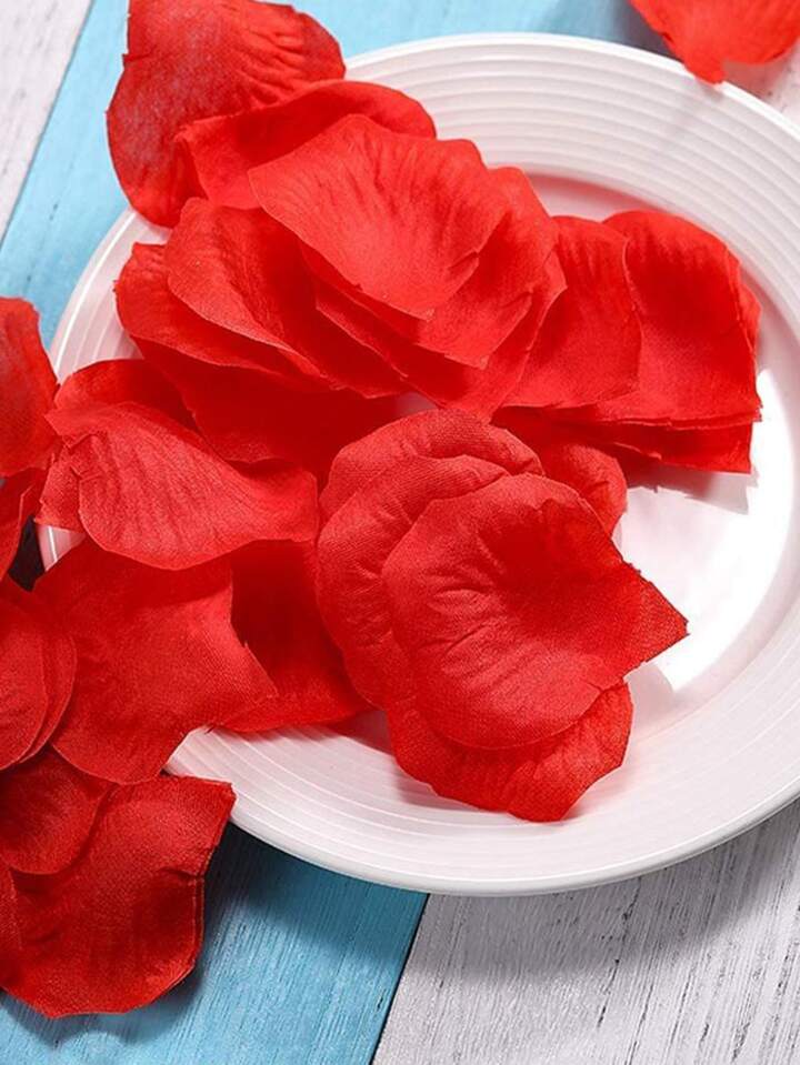 Red rose Petals 1000 Pieces - artificial
