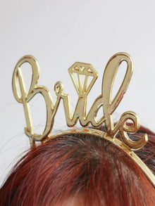 Bridal hair hoop
